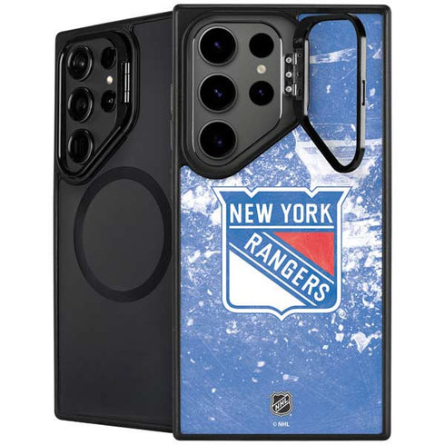 NHL New York Rangers Frozen Galaxy S25 Ultra Kickstand Case